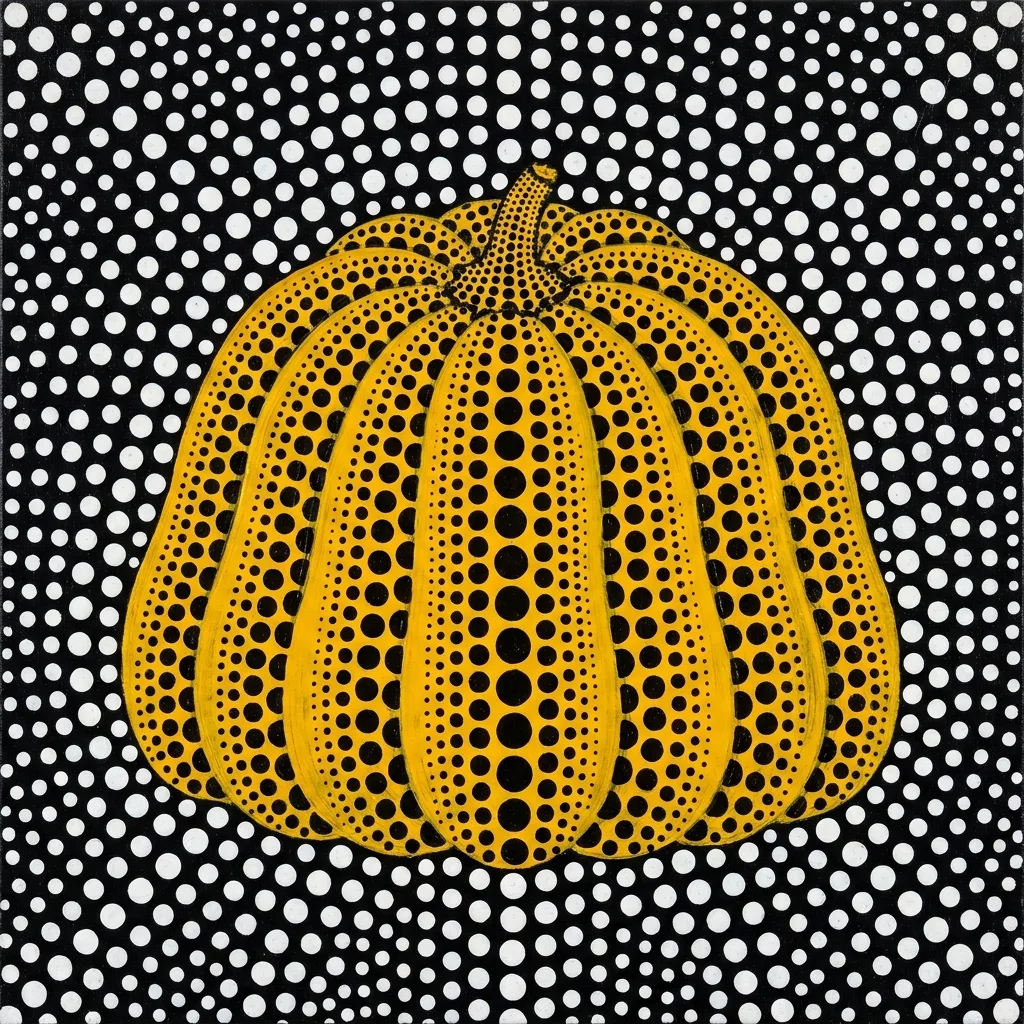 Pumpkin in Polka Dots